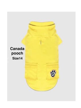 Canada Pooch Torrential Tracker Color: Yellow Size 14 cleaned ⭐️⭐️⭐️⭐️